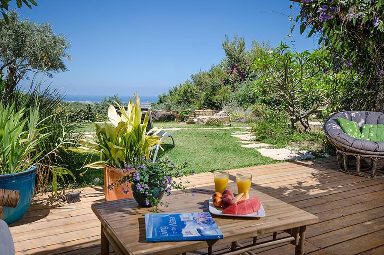 Вилла Above The Sea Ein Hod Экстерьер фото