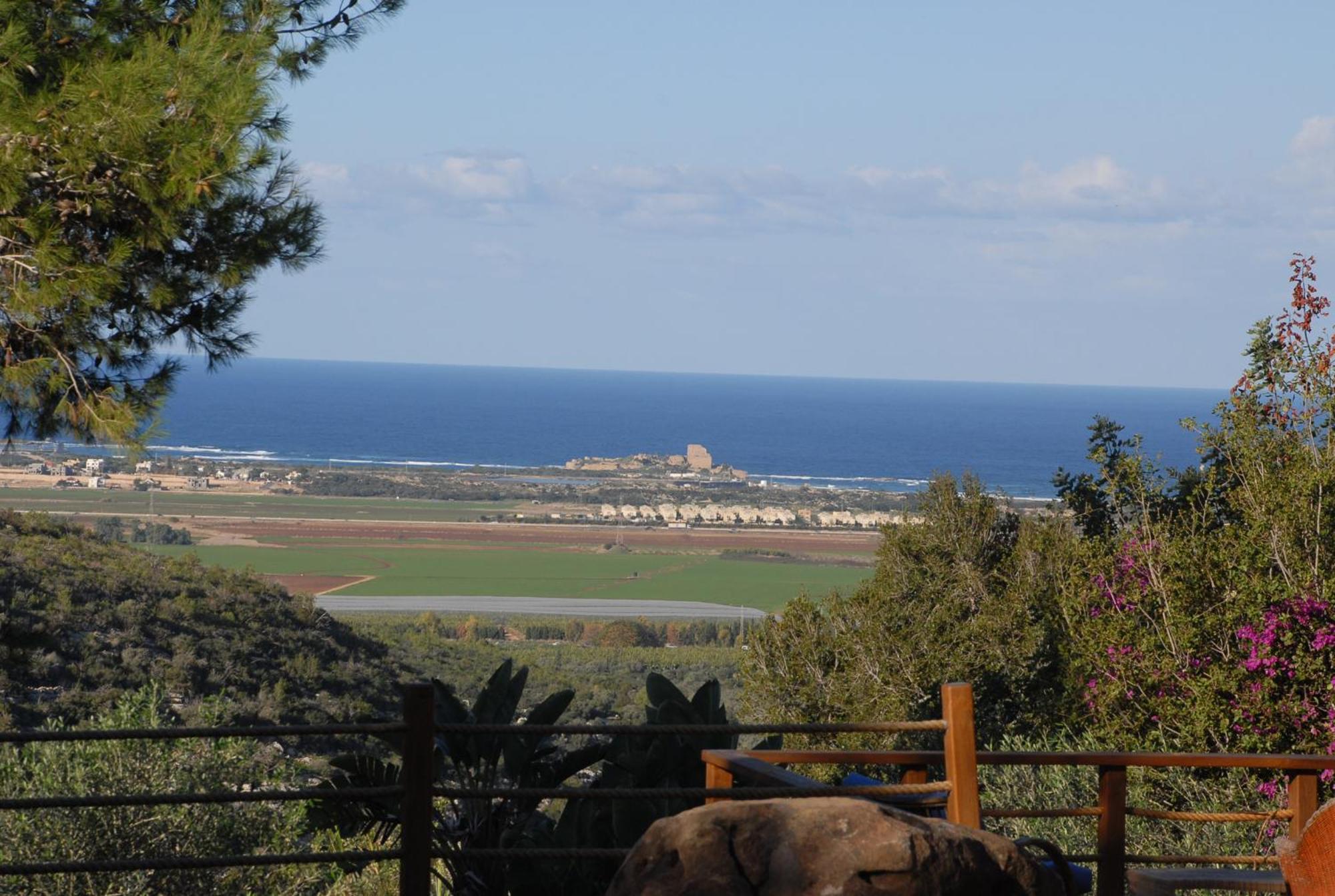 Вилла Above The Sea Ein Hod Экстерьер фото